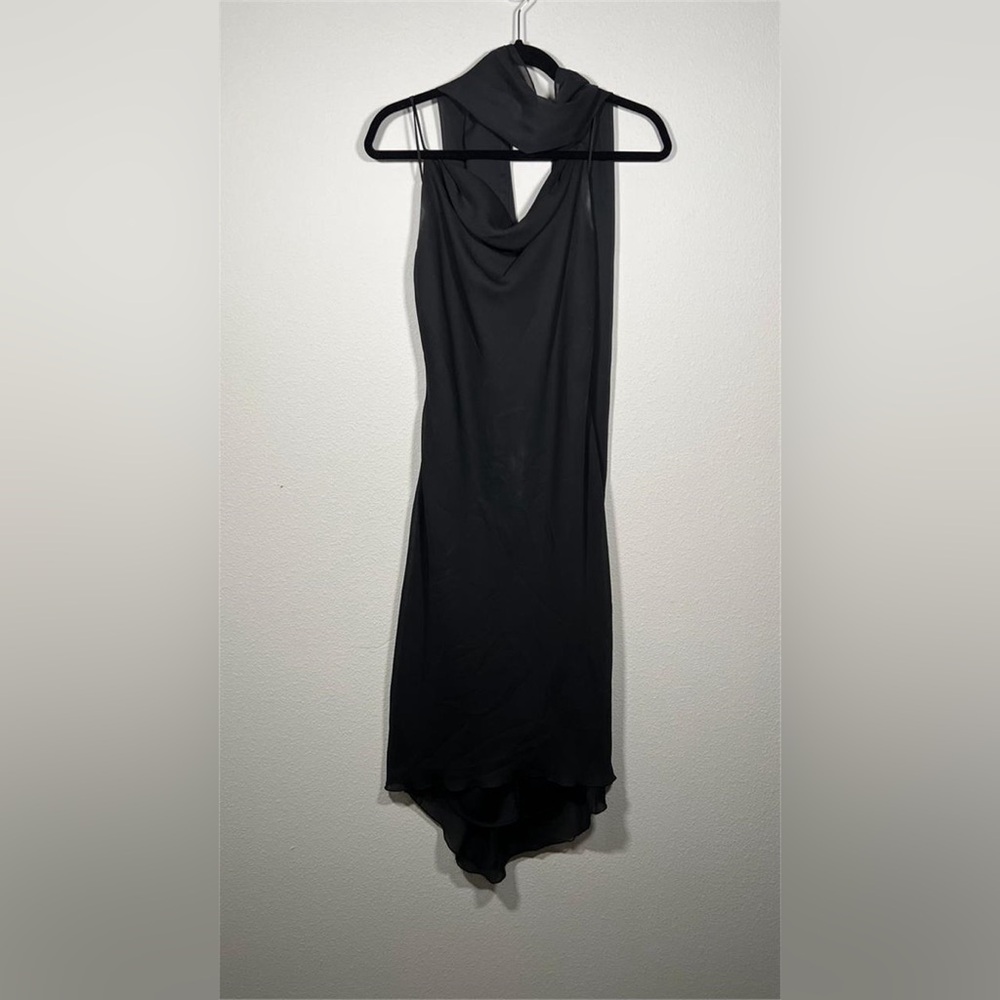 Elegant Black Midi Dress